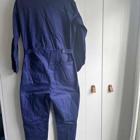 Organic Cotton Stretch Boiler Suit Jumpsuit Coveralls - Picture 7 of 10